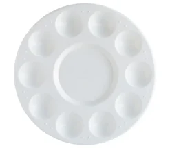 Art Alternative Palette Tray Round Plastic – 10 Well