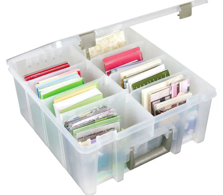 ArtBin Marker Storage Satchel – Clear Organizer Case