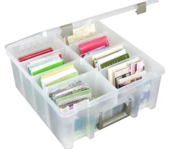 ArtBin Photo Storage Box – 4″ x 6″ Clear Organizer Case