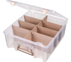 ArtBin Super Satchel Double Deep – Rose Gold Accents with Removable Dividers