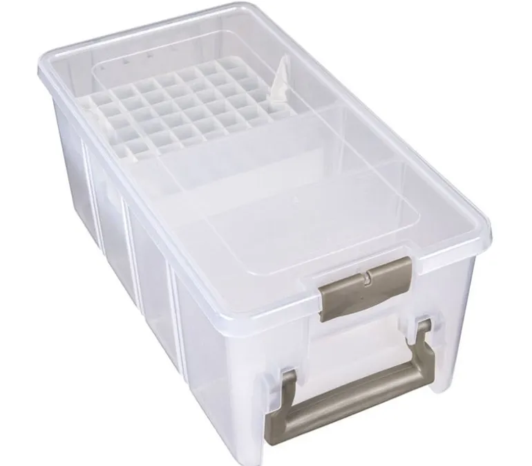 ArtBin Super Satchel Double Deep – Rose Gold Accents with Removable Dividers