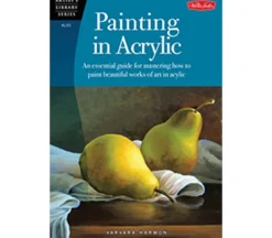 Artist Library Painting In Acrylic Book