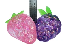 Assorted Glitter Sports Ball Sugar Squish Toy