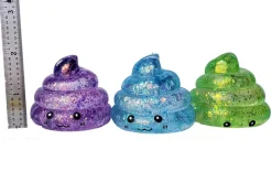 Assorted Glitter Sports Ball Sugar Squish Toy