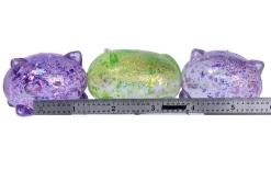 Assorted Glitter Sports Ball Sugar Squish Toy