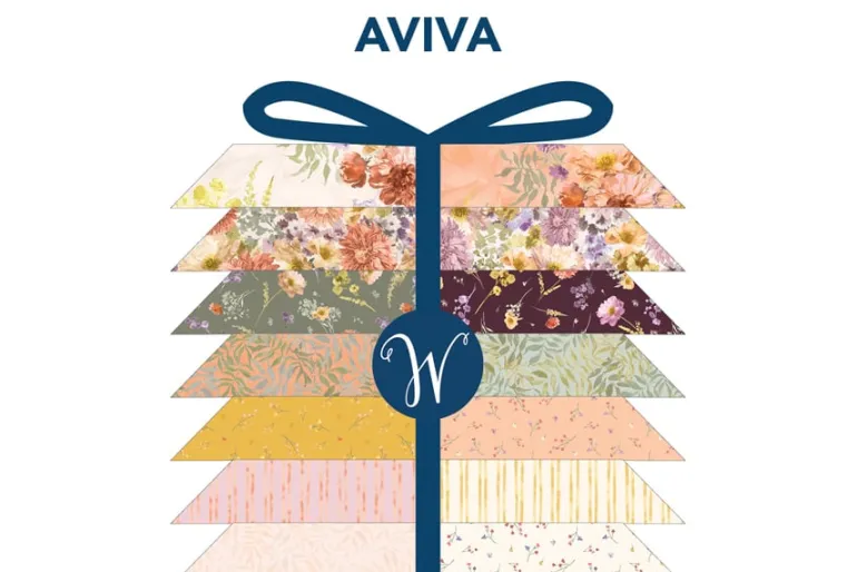 Aviva Florals Floral Charm on Ivory