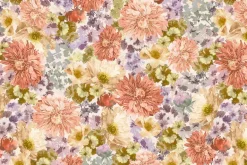 Aviva Florals Ribbons on Ivory