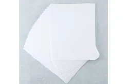 A2 White Card Bases – Top Fold – 25 Pack