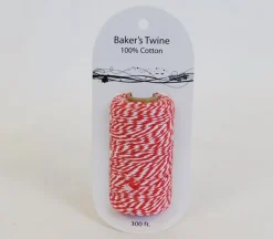 Bakers Twine – White Red – 300-feet