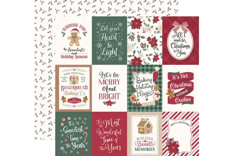Baking Christmas Cheer 12×12 Collection Kit