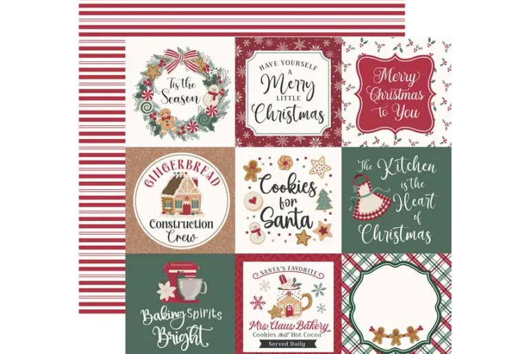 Baking Christmas Cheer 12×12 Collection Kit