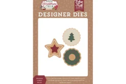 Baking Christmas Cheer Snowman And Gingerbread Die