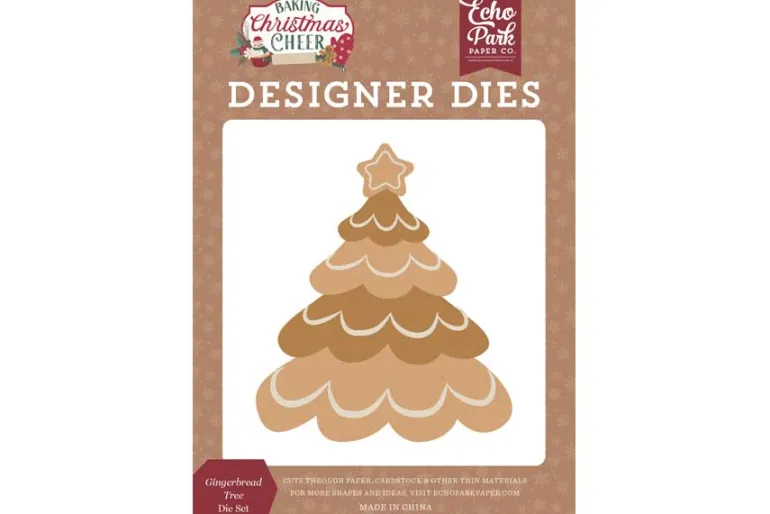 Baking Christmas Cheer Snowman And Gingerbread Die
