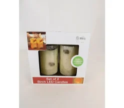Battery Operated Votive Candle Set – 6 Piece – Ivory