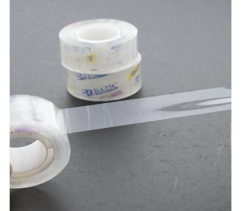 Bazic Crystal Clear Tape – 3 Piece