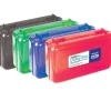 Bazic Pencil Case – 4 Colors Available – 1 Piece – Color Shipped is Randomly Picked