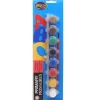 Bazic Poster Paint Set – 6-Color Washable Paint Set