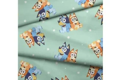 BBC Bluey and Bingo Among the Stars Fabric