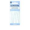 Beadalon Collapsible Eye Needles 2.5-inch, Extra Heavy 4pc