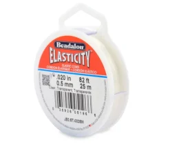 Beadalon Elasticity 0.5 mm Clear 25M