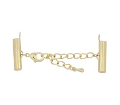 Beadalon .79-Inch Slide Connector with Extension Clasp (view finish)