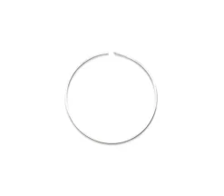 Beadalon 30mm Ear Wires Bead Hoop – Silver