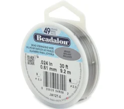 Beadalon 7 Strand Bead Stringing Wire .024-inch Bright