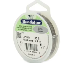 Beadalon 7 Strand Bead Stringing Wire .018-inch Bright