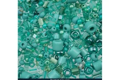Bead Bar Czech Seed Beads – 50g – Blue Mix