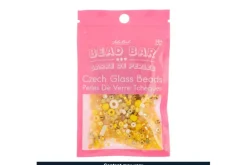 Bead Bar Czech Seed Beads – 50g – Gold Mix