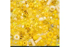 Bead Bar Czech Seed Beads – 50g – Green Mix