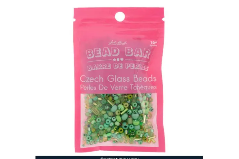 Bead Bar Czech Seed Beads – 50g – Grey Mix
