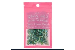 Bead Bar Czech Seed Beads – 50g – Grey Mix