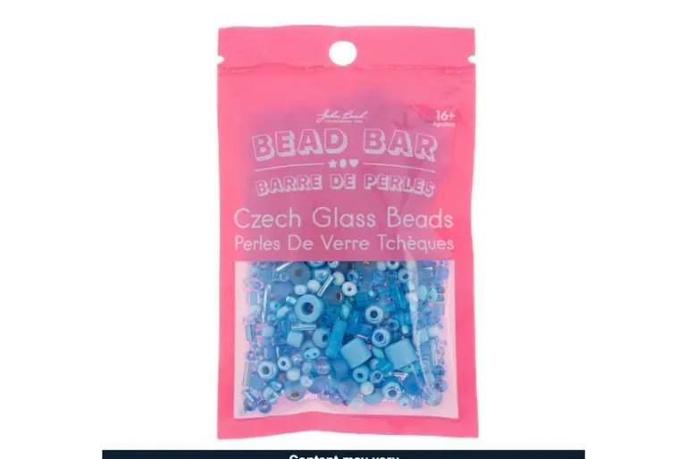 Bead Bar Czech Seed Beads – 50g – Grey Mix