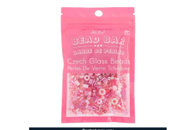 Bead Bar Czech Seed Beads – 50g – Grey Mix