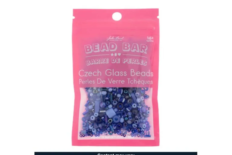 Bead Bar Czech Seed Beads – 50g – Grey Mix
