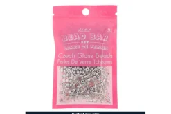 Bead Bar Czech Seed Beads – 50g – Light Purple Mix