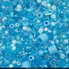 Bead Bar Czech Seed Beads – 50g – Light Blue Mix