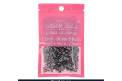 Bead Bar Czech Seed Beads – 50g – Light Green Mix