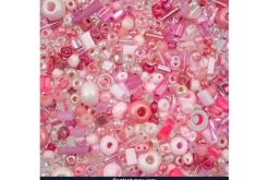 Bead Bar Czech Seed Beads – 50g – Light Green Mix