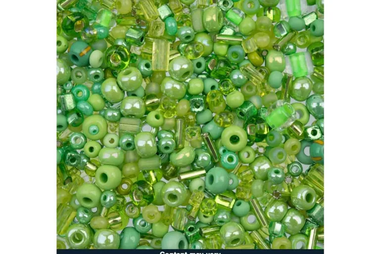 Bead Bar Czech Seed Beads – 50g – Silver Mix