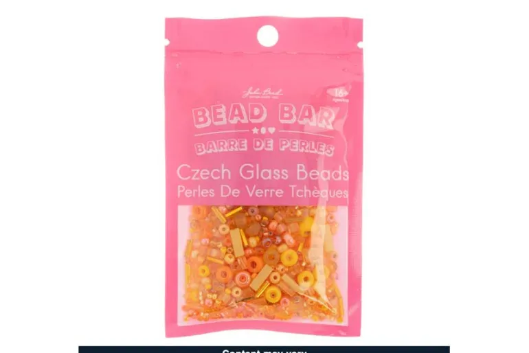 Bead Bar Czech Seed Beads – 50g – Silver Mix