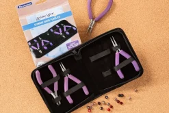 Beaders Beading Kit Tool Set – 8-Piece Aqua by The BeadSmith