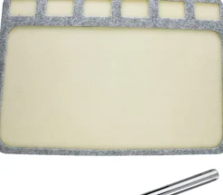 Beadsmith Seed Bead Mat with 6 Compartments- 11-inch x 8-inch
