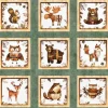 Bearsville Animal Picture Patches Panel