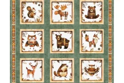 Bearsville Animal Picture Patches Panel