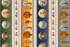 Bearsville Woodland Border Stripe Multicolor