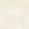 Beautiful Basic Scatter Dot White on Cream
