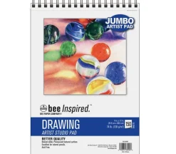 Bee Paper Bee Inspired Jumbo Drawing Pad – 9-inch x 12-inch