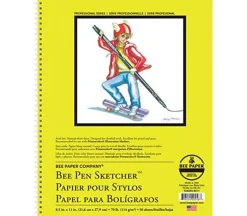 Bee Paper Pen Sketcher Drawing Paper Pad 50/sheets – 8.5×11